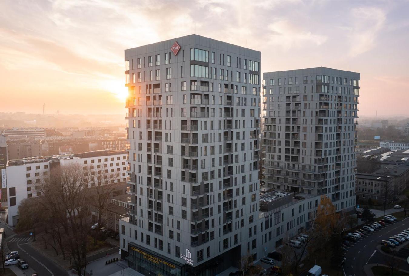 Kairos Apartments -Tower II Premium - Darmowy Parking, Silownia, Sauna - Scisle Centrum Katowice Eksteriør bilde